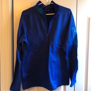 Men’s large blue Marmot quarter zip